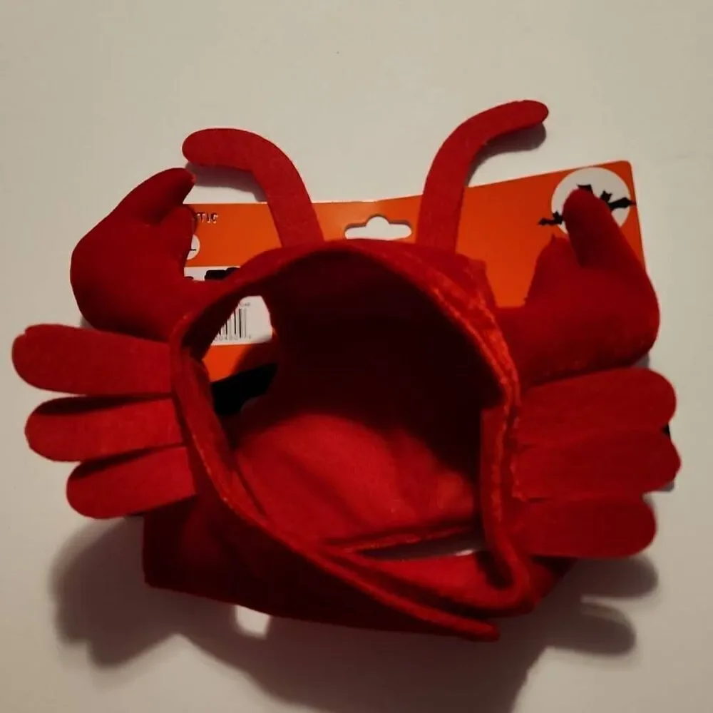 Fang-Tastic Lobster Pet Hat Size Med/Large NWT